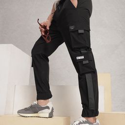WROGN Men Cargo Style Joggers-image-22