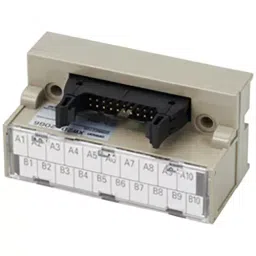 Omron Connector Terminal Block Male Plug 24 V, XW2D-40G6-38