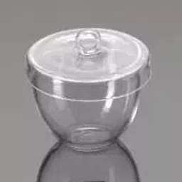 Glassco 50 ml Quartz Crucible With Lid 521.303.07-5