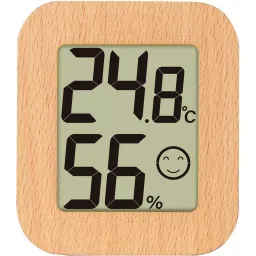 Shinwa Rules Digital Thermo-Hygrometer Environment Checker Mini 22 mm Character Height, 73232-39