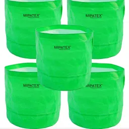 Mipatex 12inx12in Woven Plant Pot Gardening Bags (Pack of 5)-12
