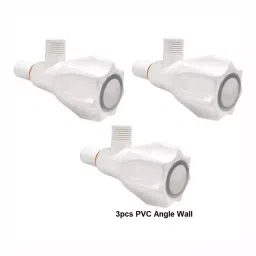 Fastgear Angle Valve Plastic Chrome Finish White, FG1075 (Pack of 3)-image-66