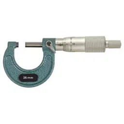 Acutek Mechanical Micrometer 0 to 25 mm Range, MM-025-45
