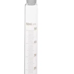 ABGIL 100ml Borosilicate Glass Round Base Cylinder Graduated with Pour Out and Stopper ABG1209-5