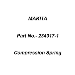 Makita Compression Spring Size 49 for HR5212C, Part No 234317-1-8