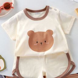 FOREVER FRIDAY Girls Printed Round Neck T-shirt with Shorts-image-57