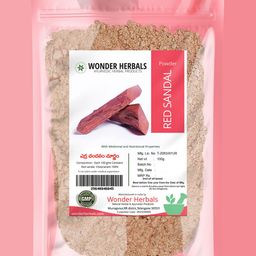 WONDER HERBALS Pure Redsandal Wood Powder - 100 g-16