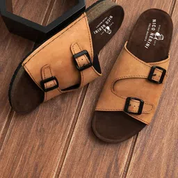 NICO NERINI Men Leather Comfort Sandals-picture-9