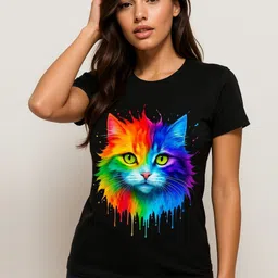 Anikmart Unisex Graphic Printed Round Neck Cotton T-shirt-picture-41
