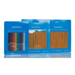 RS PRO Clip On Cable Marker Multi Color Pre-Printed 0, 1, 2, 3, 4, 5, 6, 7, 8, 9, 2436409 (Bag of 540 Piece)-91