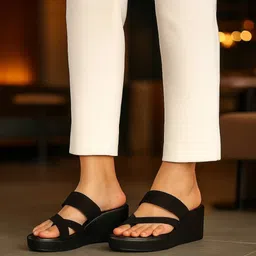 Baespice Women Open Toe Wedge Sandals-image-48