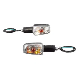 Uno Minda TD-5012G Natural Lens Blinker Lamp Assembly Rear LH/RH for Passion Pro (Set of 2 Pcs)-image-99