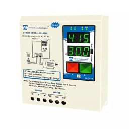 Mivan Technologies Three Phase DOL Digital Starter for up to 10 HP Motor, DP 301S-33