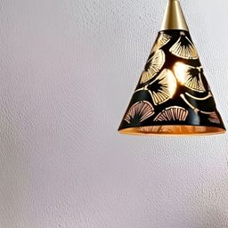 GAUVIK Black Printed Ceiling Lamp-picture-9