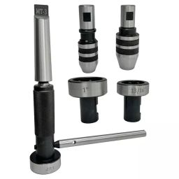 Assorts Imperial Die Holder Set 3MT Shank Tool Steel Circular for Threading & Tapping-picture-6