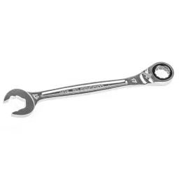 FACOM 17 mm Satin Chrome Rapid Ratchet Combination Wrench, 467BR.17-8