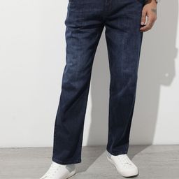 The Roadster Life Co. Men Straight Fit Light Fade Stretchable Jeans-picture-44