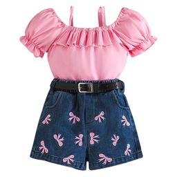 StyleCast x Revolte Girls Top with Shorts-image-31