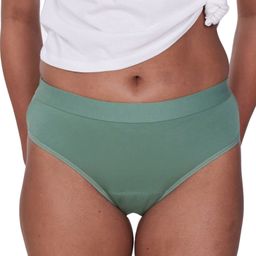 BeMe Mid Brief Solid Reusable Leak-Proof Period Panty For Women -Mint-image-82
