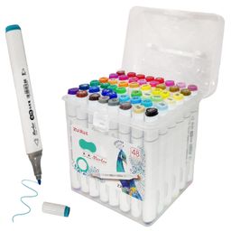 FunBlast Twin Tip Color Markers for Drawing 48 Pieces Multicolor-image-7