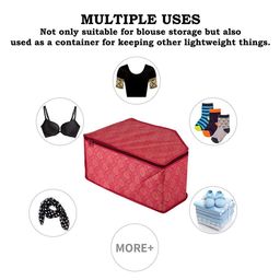 Kuber Industries Maroon Set of 6 Regular Multi-Utility Organisers image 2