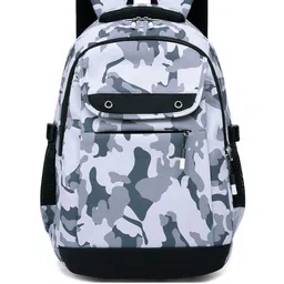 Tinytot Unisex Kids Camouflage Backpack with Hip Strap-34