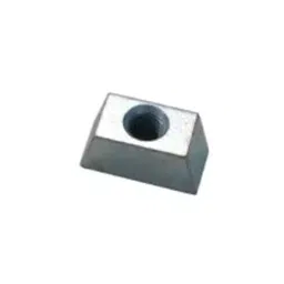 RS PRO Channel Nut, M6, Nut Base Dimensions 12 x 12 mm Model No 1766911-8