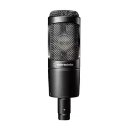 Audio Technica Microphone Unidirectional Large Diaphragm Studio Condenser 220 V Black, AT2035 image 4