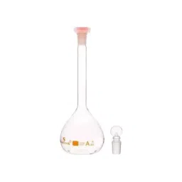 Supertek 500 ml QR Coded Volumetric Flask Class A with Interchangeable Glass and Super Stopper, USP Certificate, 50.419.0500QR (Pack of 2) image 4