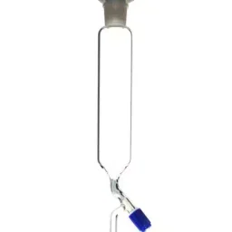 Abgil 2000ml Borosilicate Glass Cylindrical Shape Dropping Funnel with Teflon Rotaflow and Interchangeable Stopper ABG1702-28