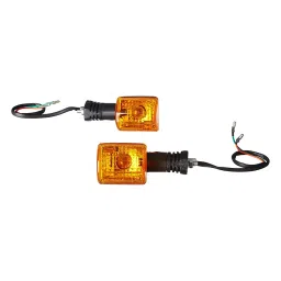 Uno Minda Blinker Front Left Amber Lens for Splendor Plus, Set of 2 (TD-5009BL)-31
