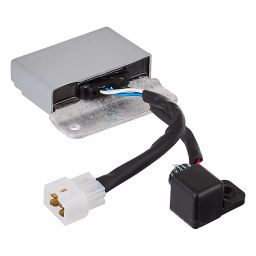 Uno Minda Regulator Rectifier Unit, Grey Body, 4 Pin White Male Coupler & Capacitor (RR-1021)-36