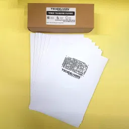 TECHDELIVERS PCB toner transfer paper, Glossy Paper A4 size (Pack of 50)-42