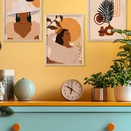 Kotart Brown & Beige 3 Pieces Wooden Abstract Wall Arts-picture-25
