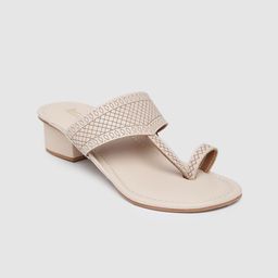 Inc 5 One Toe Style Printed Block Heel Sandals-8
