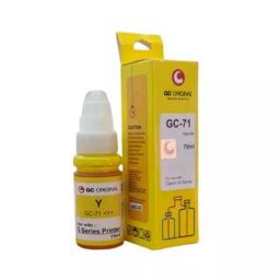 GC Original Dye Based 70 ml Yellow Ink Bottle, GC-71-21
