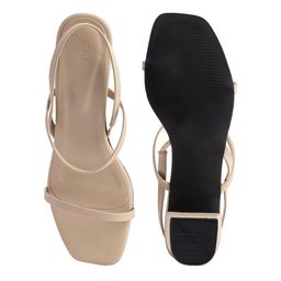 ERIDANI Open Toe Block Heels image 4