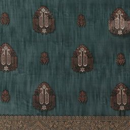 Anouk Rustic Woven Design Zari Banarasi Saree image 3