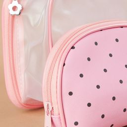 Ginger by Lifestyle PU Structured Handheld Bag with Cut Work image 4