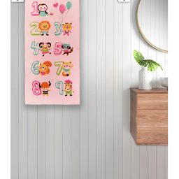 FABINALIV Pink Cartoon Print Cotton Kids Bath Towel (110X60 cm)-13