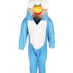 RAJ FANCY DRESSES Full Sleeves Duck Animal Theme Costume Dress - Blue & White-image-33