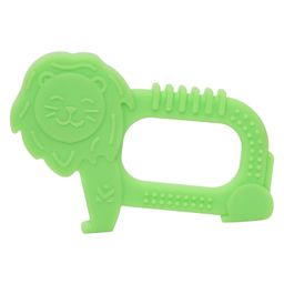 Babykins Lion Shaped Silicone Teether Green-21