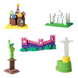 Imagimake Monuments Worldwide - Multicolour 100 Pieces-3