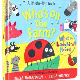 Who's on the Farm A What the Ladybird Heard Story Book by Julia Donaldson - English-17
