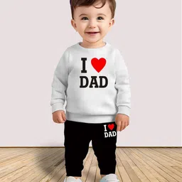 MITANSH Kids Printed Round Neck Sweatshirt With Jogger-picture-25
