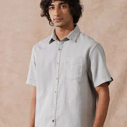 WROGN Striped Spread Collar Comfort Cotton Casual Shirt-image-28