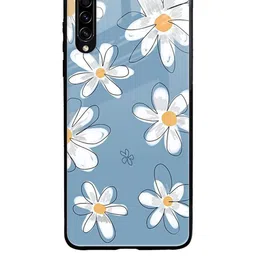 QRIOH Floral Printed Samsung Galaxy A70S Back Case Mobile Accessories-picture-10