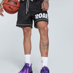 Puma Media Day Classics Men Relaxed Fit Basketball Shorts-image-41
