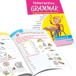 jolly kids Self Enhancement Student Workbooks Grade 2 Computer Grammar World of Knowledge Value Education Set of 4 - English image 5