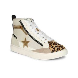Saint G Women Perforations Leather Sneakers-53